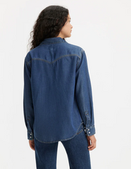 Levis Womens Teodora Western Shirt [Col:Air Space 5 Siz:XS]