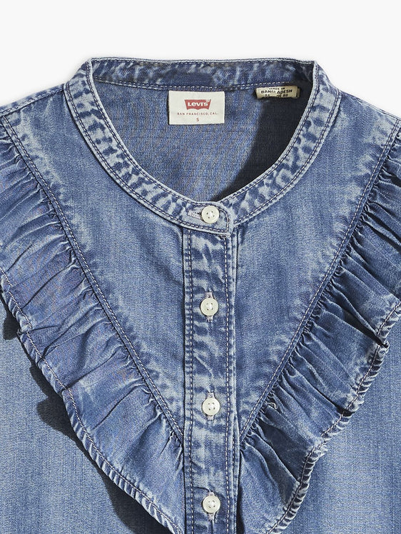 Levi Womens Carinna Blouse - In Patches 2 [Siz:M]