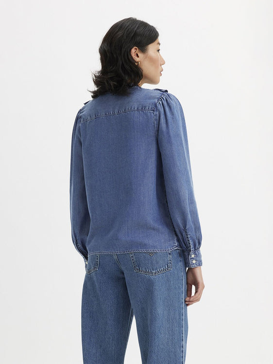 Levi Womens Carinna Blouse - In Patches 2 [Siz:S]