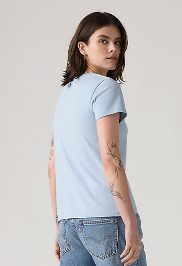 Levis Womens Perfect Tee - Chambray Blue [Siz:XS]