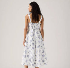 Levi Womens Ravina Midi Dress - Blue [Siz:XS]