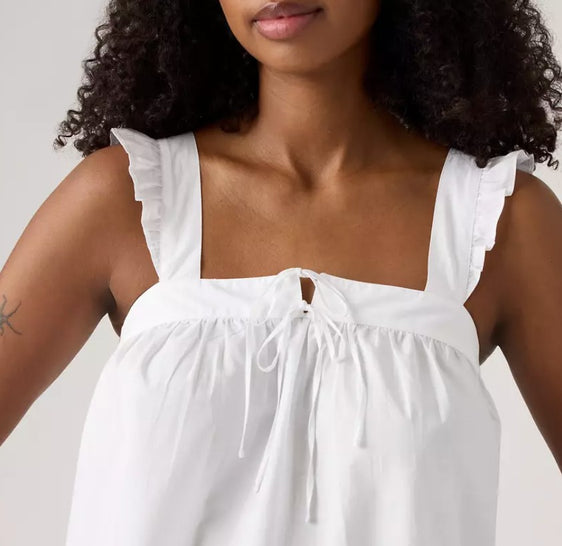 Levi Womens Cecilia Top - White [Siz:XS]