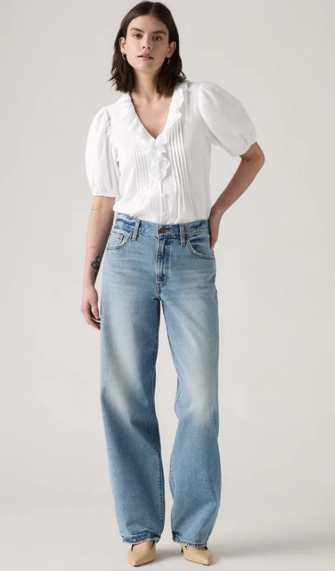 Levi's Womens Baggy Dad Jeans - Easy Days [Siz:26x32]