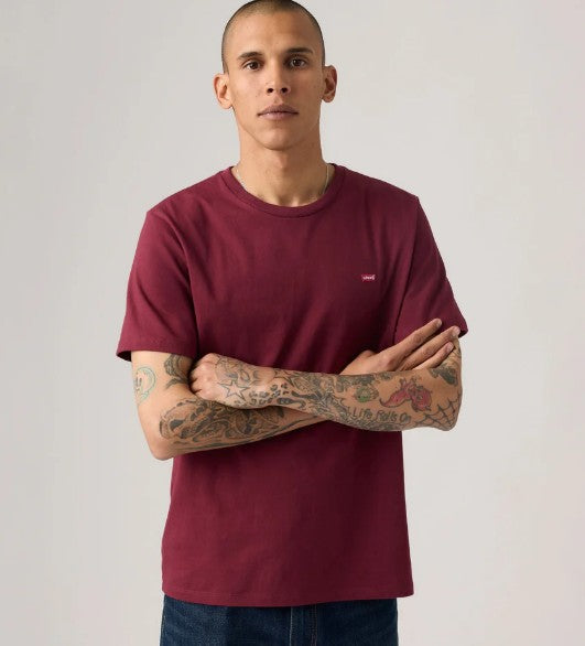 Levi's Mens Original Housemark T-Shirt - Tawny Port [Siz:S]