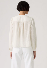 Levis Womens Cleo L/S Blouse - Egret [Siz:XS]