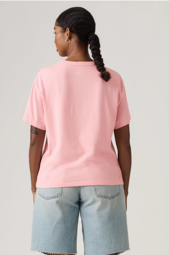 Levis Womens Graphic Vitage Tee - Blush [Siz:XS]