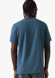 Levis Mens Relaxed Short Sleeve Graphic Tee - Ensign [Siz:S]