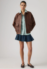 Levi's Mini Skirt Fell Off Stone [Siz:32]