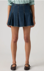 Levi's Mini Skirt Fell Off Stone [Siz:32]