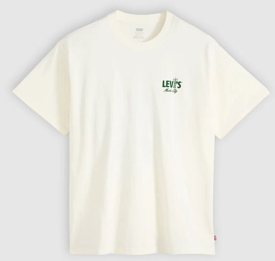 Levi's Mens Vintage Fit Graphic Tee Levis Music City [Siz:M]