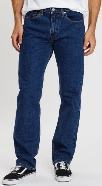 Levi's Mens 516 Straight Leg Jean - Dark Stonewash Stretch [Siz:30/32]
