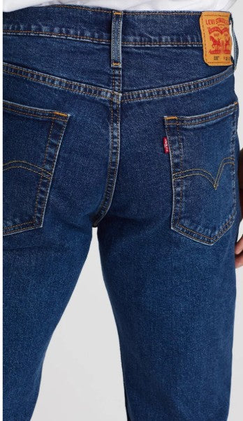 Levi's Mens 516 Straight Leg Jean - Dark Stonewash Stretch [Siz:30/32]
