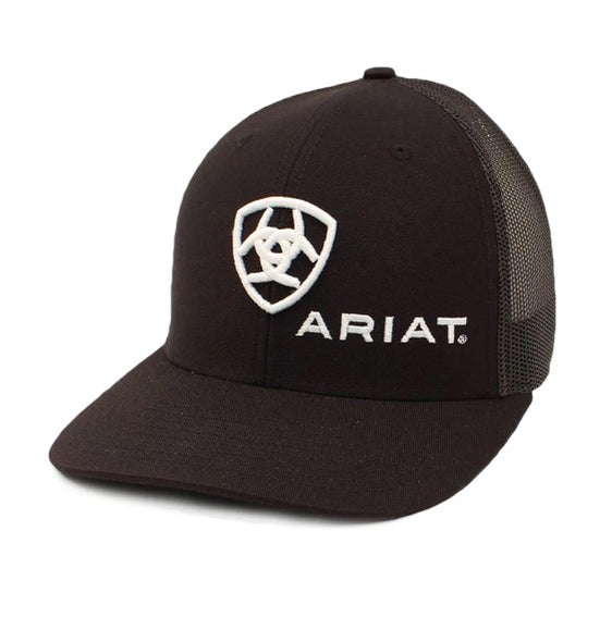 Ariat Mens 112 Cap - Black/Black