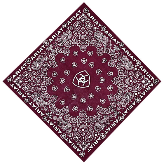 Ariat Bandana [Col:Burgundy]