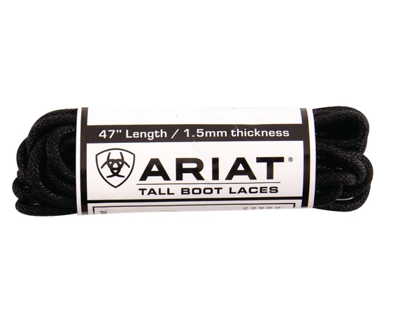 Ariat Unisex Tall Boot Laces - Black