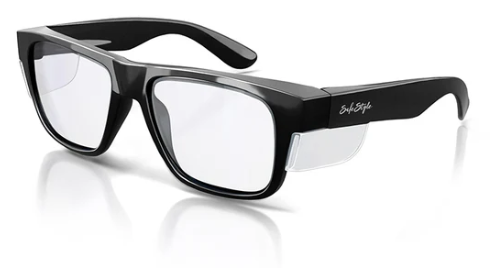 Safestyle Fusions Black Frame Blue Light Blocking Lens