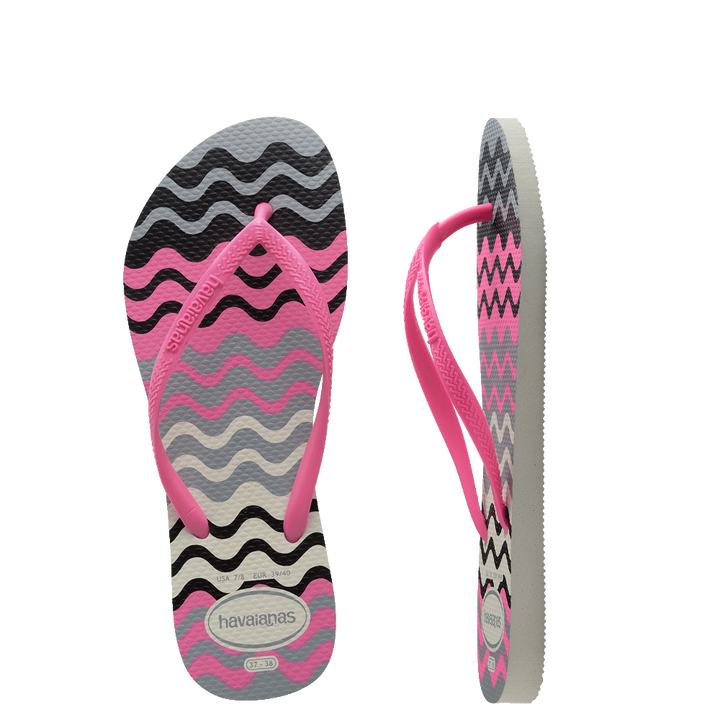 Havaianas - Kids Slim Harmony White [Siz:29/30]