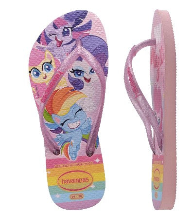 Havaianas - Slim My Little Pony Macaron Pink Toddler [Siz:23/24]