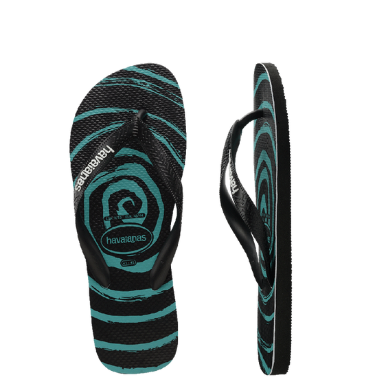 Havaianas - Kids Top Print Whirl Thongs [Siz:29/30]