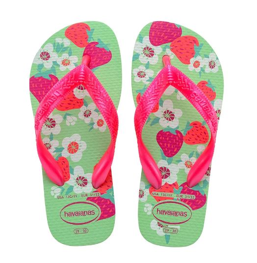 Havaianas Kids Flores Green Garden Toddler [Siz:23/24]