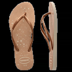 Havaianas Slim Gloss Beige Female [Siz:35/36]