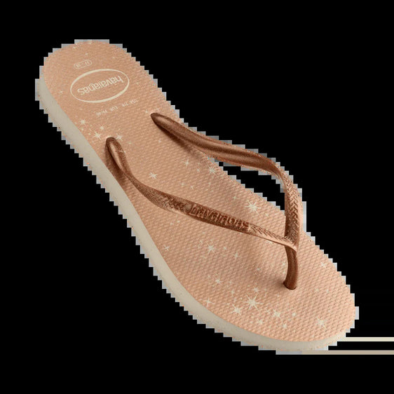 Havaianas Slim Gloss Beige Female [Siz:37/38]