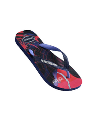 Havaianas Kids Top Marvel Toddler Thongs - Navy/Provence Blue [Siz:25/26]