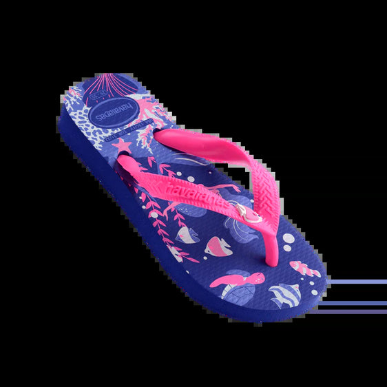 Havaianas Kids Top Fantasy Marine Blue Toddler [Siz:27/28]