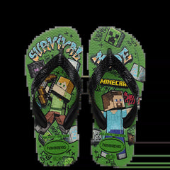 Havaianas Kids Top Minecraft Beige [Siz:25/26]