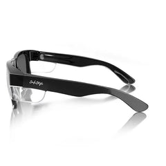 SafeStyle Fusions Black Frame Tinted Lens UV400 Safety Glasses