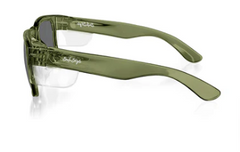 Safe Style Fusions Green Frame Polarised Lens