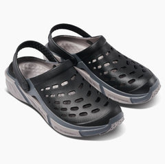 Joybees Adult Trekking Clog [Col:Black/Charcoal Siz:M10]