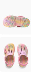 Joybees Kids Active Clog [Col:Marbled Rapids Blue Siz:4/5]
