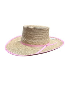 Sunbody Hat - 4 Oak Reata with Light Pink [Siz:55]