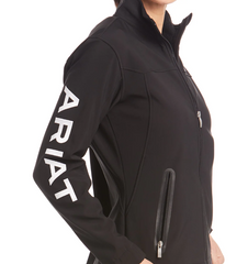 Ariat Womens New Team Softshell Jacket [Col:Black Siz:S]