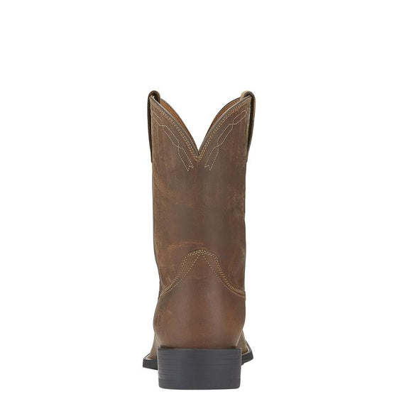 Ariat Men's Heritage Roper Wide Square Toe [Col:Powder Brown Siz:7.5]