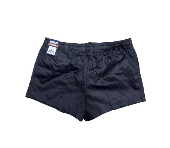 King Gee Ruggers Mens Basic Shorts Original Fit [Col:Black Siz:97]