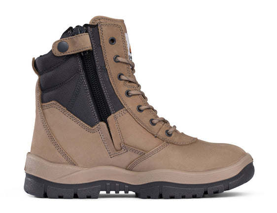 Stone High Leg ZipSider Boot 251060 [Col:Stone Siz:7]
