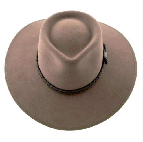 Statesman Countryman Wool Felt Hat [Col:Riverstone Siz:58]