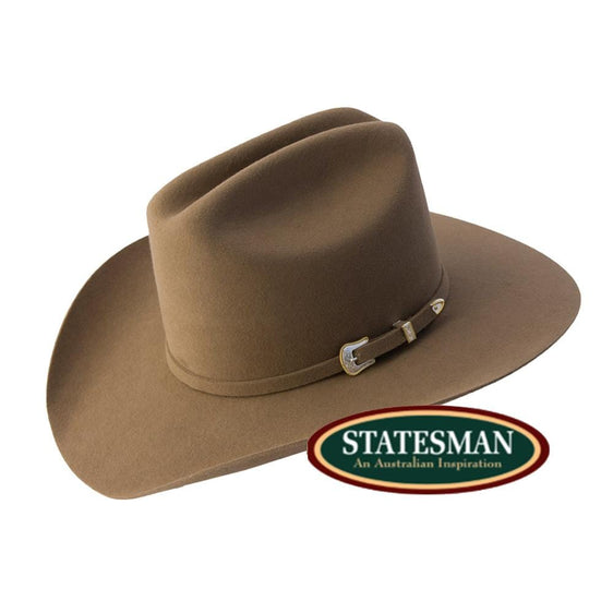 Statesman The Great Divide Fur Felt Kids Hat [Col:Sand Siz:51]