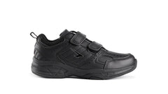 Sfida Senior Leather V Strap Cross Trainer - Black [Siz:7]