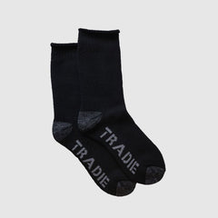 Tradie 2pk Wool Blend Work Socks [Siz:11-13]