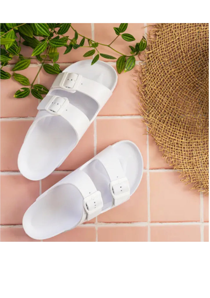 SPLOSH Unisex Sandals [Col:White Siz:35/36]