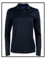 Winning Spirit Long Sleeve Polo [Col:Navy Siz:8]