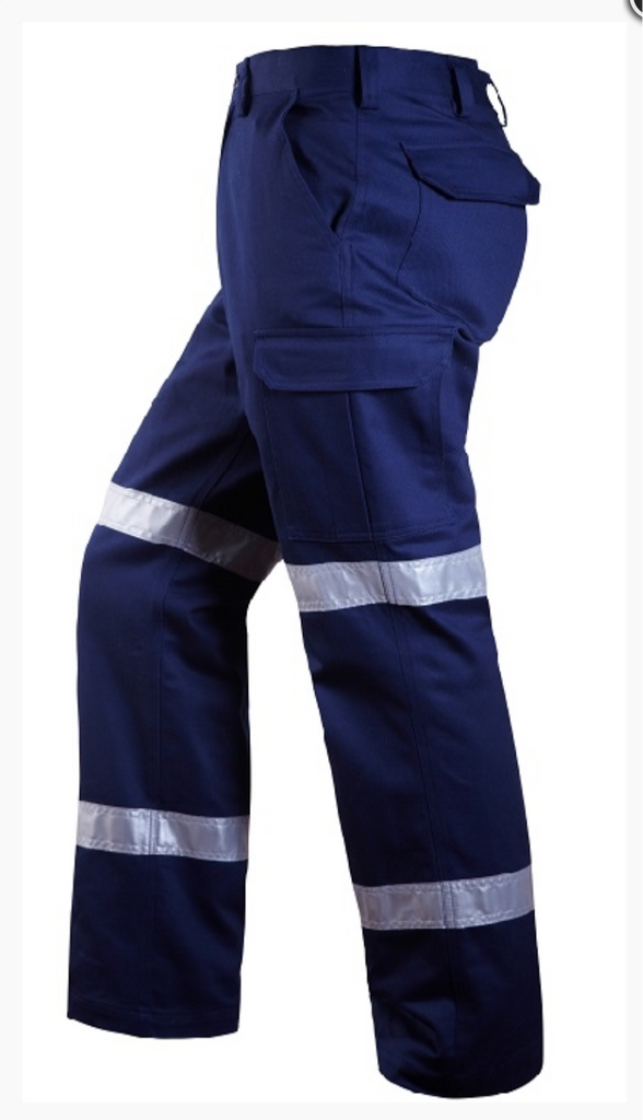 Mens Taped Light Weight Cargo Trouser RM1004RLW [Col:Navy Siz:87R/34R]