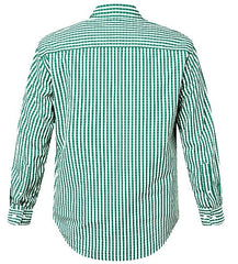Pilbara Men's Check Long Sleeve Shirt [Col:Blue-White Check Siz:S]