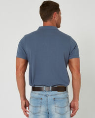 Pilbara Mens Classic Polo [Col:Blue Siz:S]