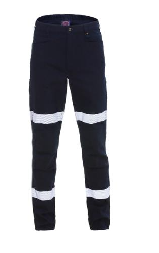 Ritemate Unisex RMX Flexible Fit Utility Trousers Reflective [Siz:87R/14]