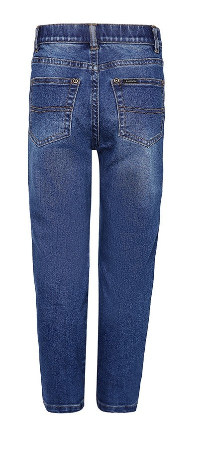 Ritemate Kids Stretch Denim Jeans - Blue [Siz:Y 1-2]