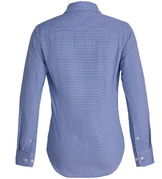 Pilbara Ladies Check L/S Shirt RMPC069 [Col:Red/White Check Siz:10]